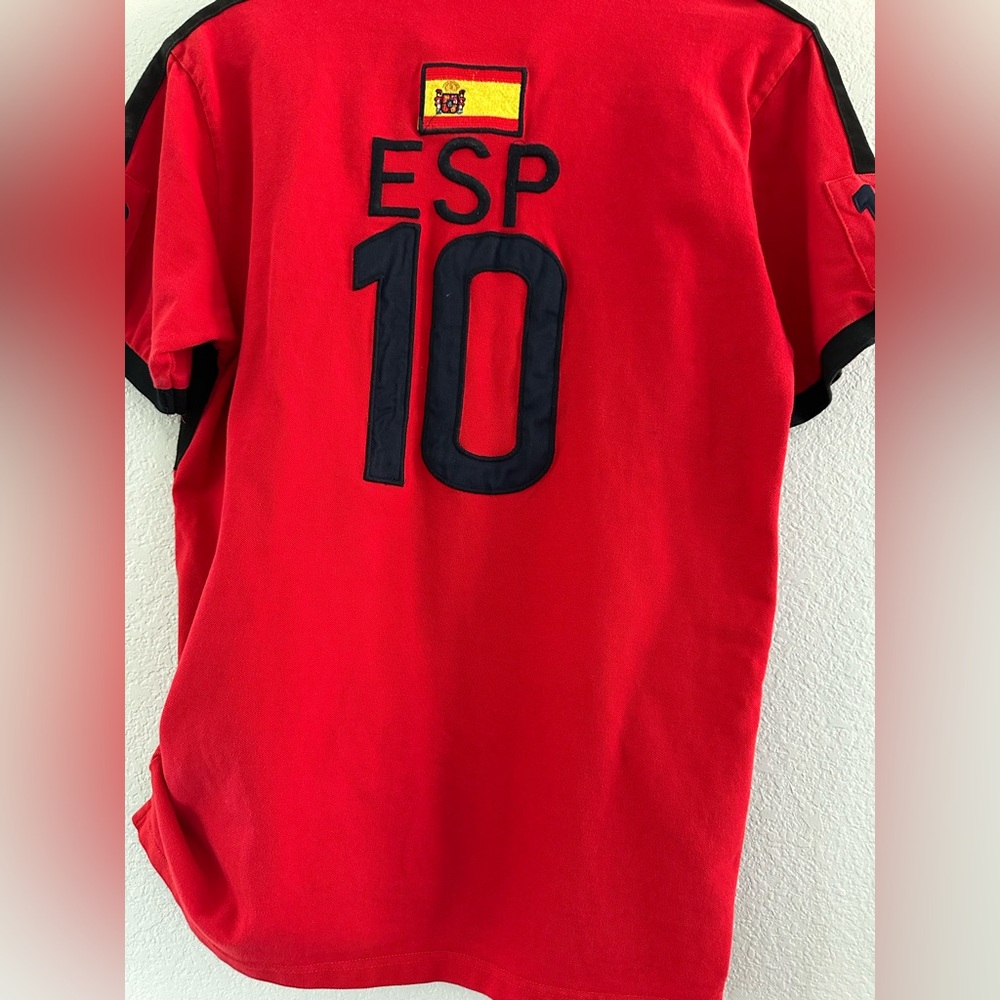 Polo by Ralph Lauren SPAIN Soccer Jersey - Picture 5 of 6